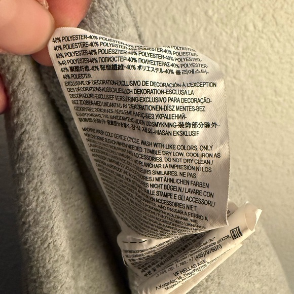 Vans Authentic OG Grey Pull Over Hoodie Sweatshirt Men's Large - Picture 7 of 8